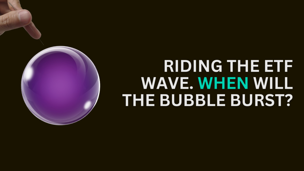 For an industry renowned for its innovation, it would be foolish to think that there is not someone out there with an idea that ultimately will end up replacing ETFs. The question is, what could it be?
