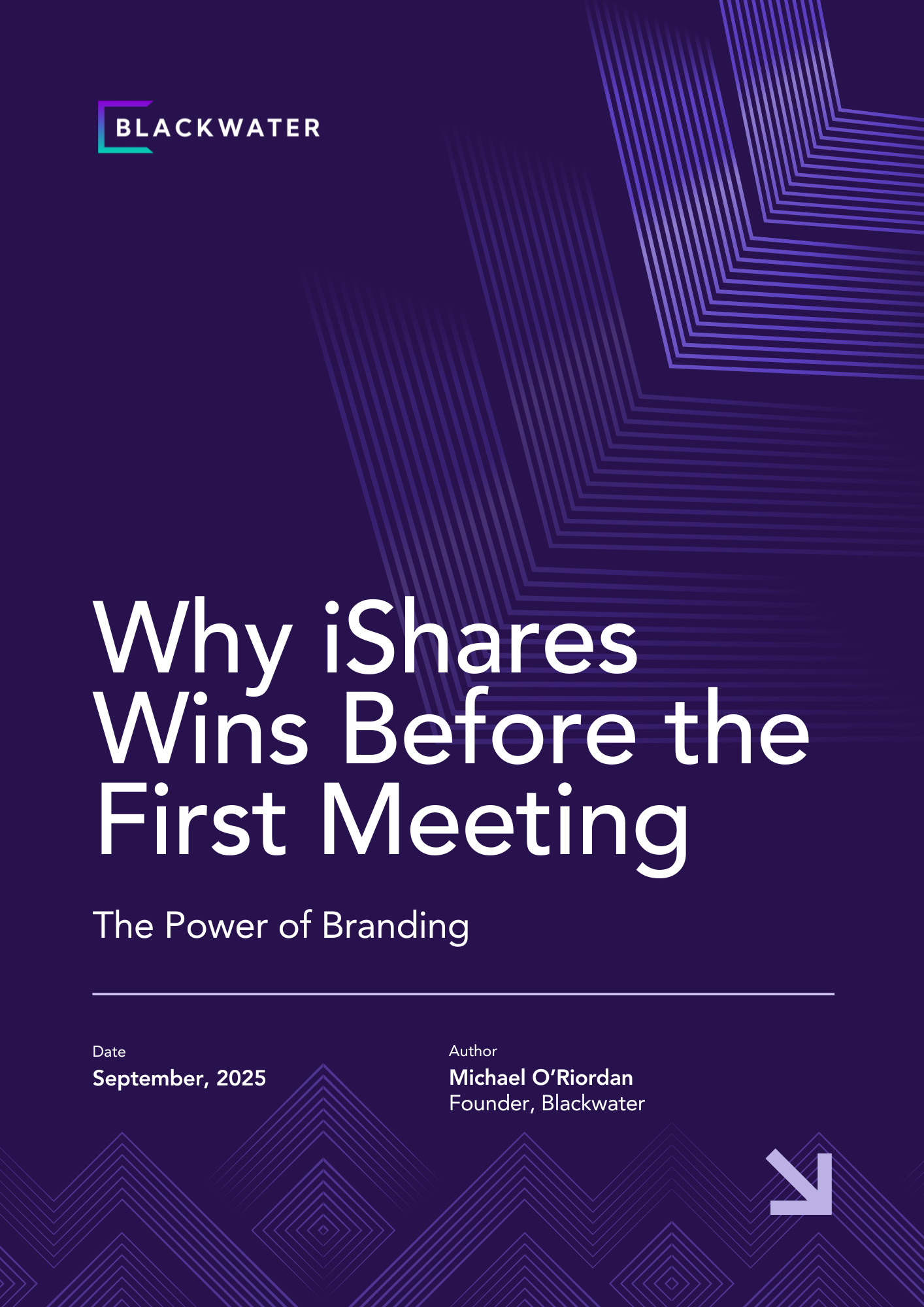Why iShares Wins Before the First Meeting Why iShares Wins Before the First Meeting
