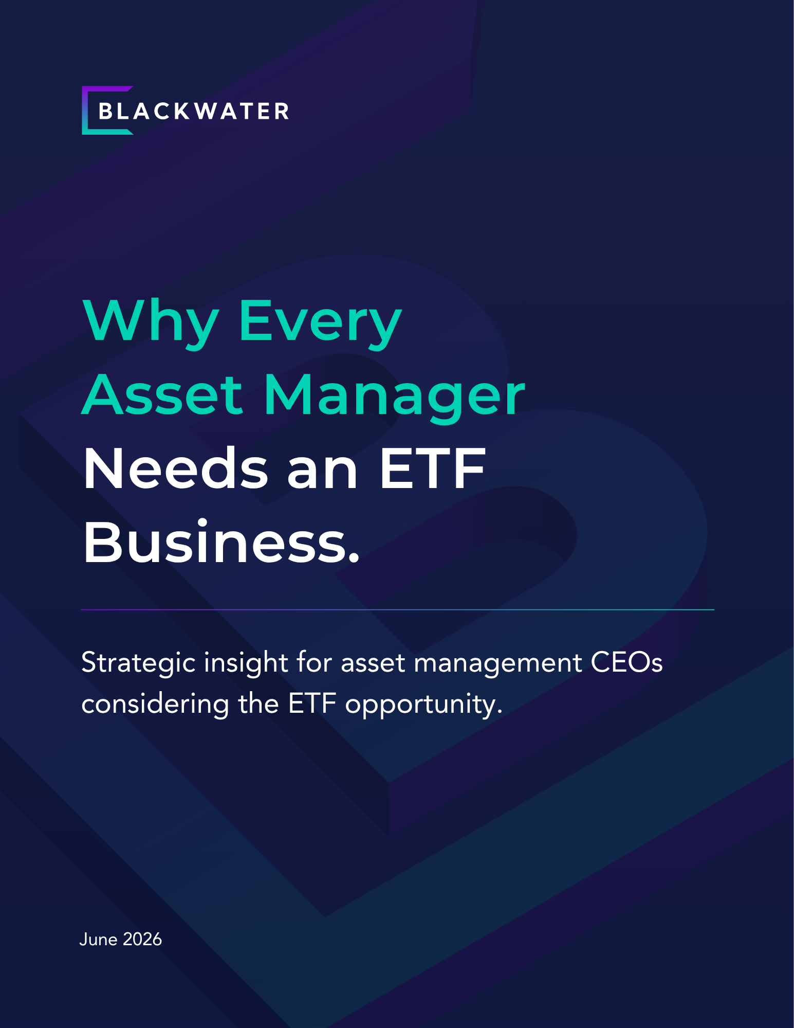 Why Every Asset Manager Needs an ETF Business - Cover Image.